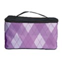 Plaid pattern Cosmetic Storage Case View1