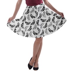 Pattern A-line Skater Skirt by Valentinaart