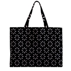 Pattern Zipper Mini Tote Bag