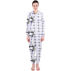 Fractal Design Pattern Hooded Jumpsuit (ladies) 