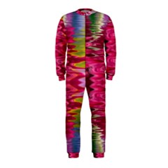 Abstract Pink Colorful Water Background Onepiece Jumpsuit (kids)