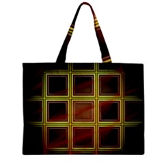 Drawing Of A Color Fractal Window Zipper Mini Tote Bag by Amaryn4rt