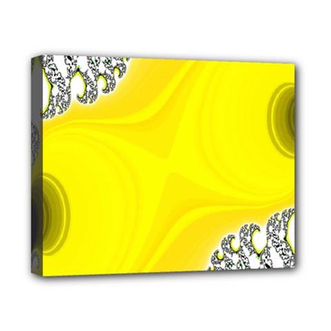 Fractal Abstract Background Canvas 10  X 8 