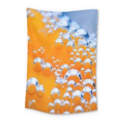 Bubbles Background Small Tapestry by Amaryn4rt