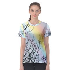 Rainbow Sky Spectrum Rainbow Colors Women s Sport Mesh Tee