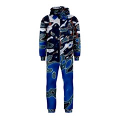 Colorful Reflections In Water Hooded Jumpsuit (kids)