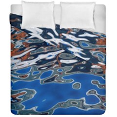 Colorful Reflections In Water Duvet Cover Double Side (california King Size) by Amaryn4rt