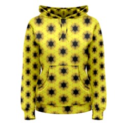 Yellow Fractal In Kaleidoscope Women s Pullover Hoodie by Amaryn4rt