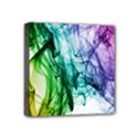 Colour Smoke Rainbow Color Design Mini Canvas 4  x 4  View1