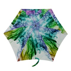 Colour Smoke Rainbow Color Design Mini Folding Umbrellas by Amaryn4rt