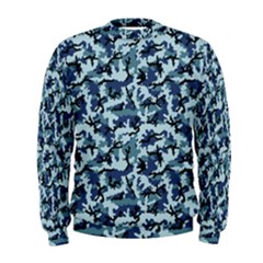 Navy Camouflage Men s Sweatshirt by sifis