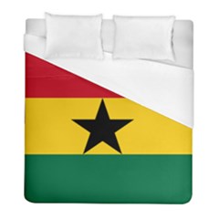 Flag Of Ghana Duvet Cover (full/ Double Size) by abbeyz71