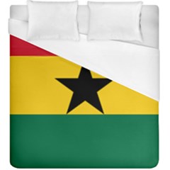 Flag Of Ghana Duvet Cover (king Size) by abbeyz71