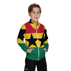 Flag Of Ghana Wind Breaker (kids) by abbeyz71