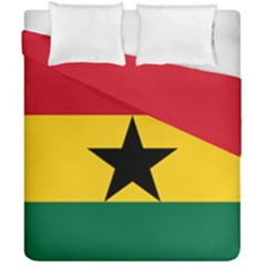 Flag Of Ghana Duvet Cover Double Side (california King Size) by abbeyz71