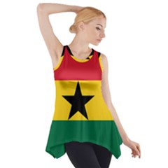 Flag Of Ghana Side Drop Tank Tunic by abbeyz71