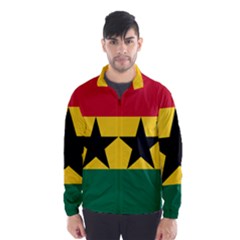 Flag Of Ghana Wind Breaker (men) by abbeyz71