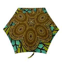 Kaleidoscope Dream Illusion Mini Folding Umbrellas by Amaryn4rt