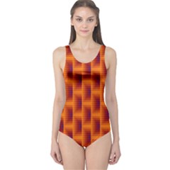 Fractal Multicolored Background One Piece Swimsuit by Amaryn4rt