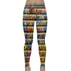 Flower Seeds For Sale At Garden Center Pattern Classic Yoga Leggings by Amaryn4rt