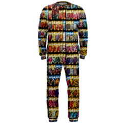 Flower Seeds For Sale At Garden Center Pattern Onepiece Jumpsuit (men) 