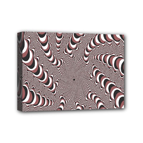 Digital Fractal Pattern Mini Canvas 7  X 5  by Amaryn4rt