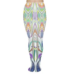 Wallpaper Created From Coloring Book Women s Tights by Amaryn4rt