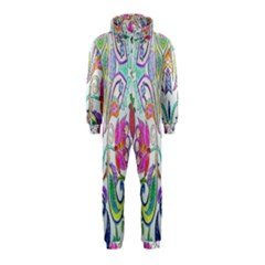 Wallpaper Created From Coloring Book Hooded Jumpsuit (kids)