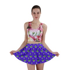 Floral Pattern Mini Skirt by Valentinaart