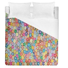 Sakura Cherry Blossom Floral Duvet Cover (queen Size) by Amaryn4rt