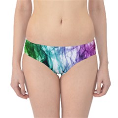 Colour Smoke Rainbow Color Design Hipster Bikini Bottoms