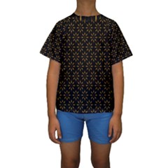 Pattern Kids  Short Sleeve Swimwear