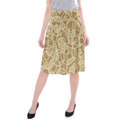 Pattern Midi Beach Skirt