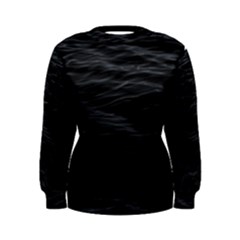 Dark Lake Ocean Pattern River Sea Women s Sweatshirt by Simbadda