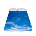 Sky Blue Clouds Nature Amazing Fitted Sheet (Full/ Double Size) View1