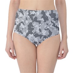 Camouflage Patterns  High-waist Bikini Bottoms by Simbadda