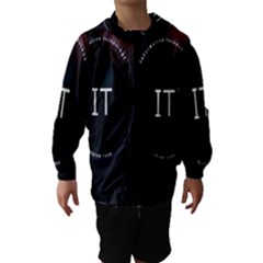 This Is An It Logo Hooded Wind Breaker (kids) by Simbadda