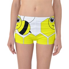 Bee Wasp Yellow Reversible Bikini Bottoms by Alisyart