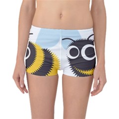 Bee Wasp Face Sinister Eye Fly Boyleg Bikini Bottoms