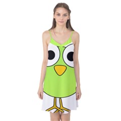Bird Big Eyes Green Camis Nightgown