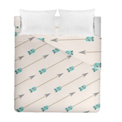 Arrow Quilt Duvet Cover Double Side (full/ Double Size)