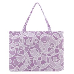 Pattern Medium Zipper Tote Bag by Valentinaart