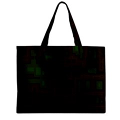 Circuit Board A Completely Seamless Background Design Zipper Mini Tote Bag by Simbadda