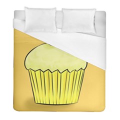 Cake Bread Pie Cerry Duvet Cover (full/ Double Size)