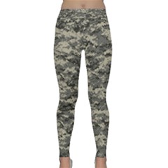 Us Army Digital Camouflage Pattern Classic Yoga Leggings by Simbadda