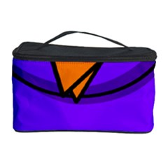 Cartoon Bird Purple Cosmetic Storage Case by Alisyart