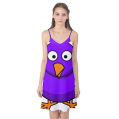 Cartoon Bird Purple Camis Nightgown by Alisyart