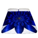 Chromatic Flower Blue Star Fitted Sheet (Queen Size) View1