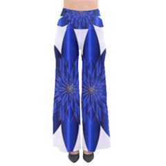 Chromatic Flower Blue Star Pants by Alisyart