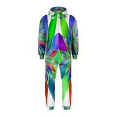 Chromatic Flower Variation Star Rainbow Hooded Jumpsuit (kids) by Alisyart